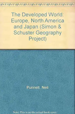 the developed world 1st edition neil punnett 0750103736, 978-0750103732