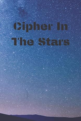 cipher in the stars password logbook with encryption cipher 1st edition secure password publishing