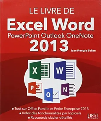 livre de excel word powerpoint outlook onenote 2013 1st edition jean frana ois sehan 2754052119,
