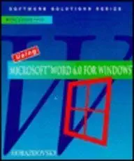 using microsoft word 6 0 for windows 1st edition jerry horazdovsky 0395721350, 978-0395721353