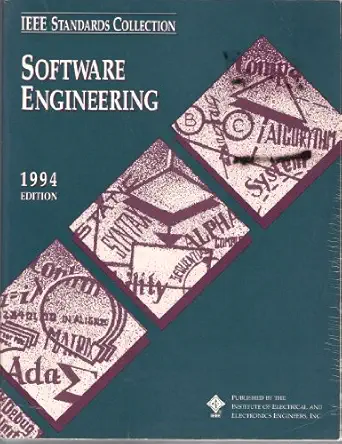 software engineering 1994 1st edition ieee standards collections 155937442x, 978-1559374422