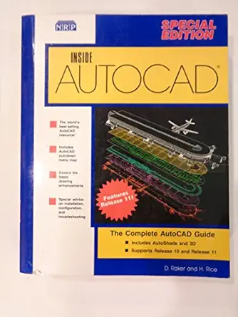 inside autocad the complete autocad guide 1st edition rusty gesner ,jim boyce ,daniel raker ,harbert rice