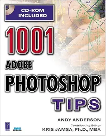 1001 photoshop tips 1st edition andy anderson 0761527516, 978-0761527510