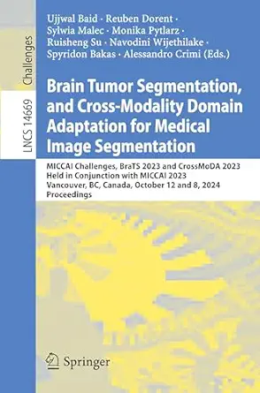 brain tumor segmentation and cross modality domain adaptation for medical image segmentation 1st edition