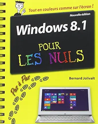 windows 8 1 pas a pas pour les nuls nouvelle adition 1st edition bernard jolivalt 2754067906, 978-2754067904