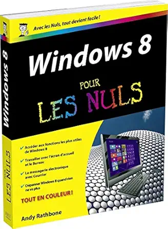 windows 8 pour les nuls 1st edition andy rathbone 2754042067, 978-2754042062