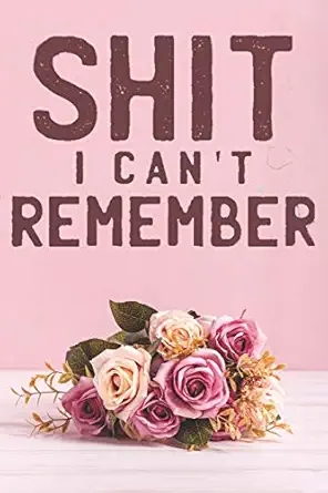 shit i cant remember internet password logbook organizer/a password book for people who cant remember shit/