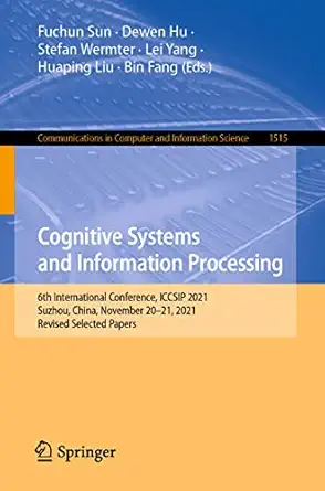 cognitive systems and information processing 6th international conference iccsip 2021 suzhou china november