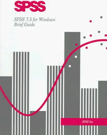 spss 7 5 for windows brief guide 1st edition spss inc 0136568858, 978-0136568858