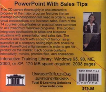 powerpoint with sales tips a thorough and interactive guide to powerpoint success for businesspeople that