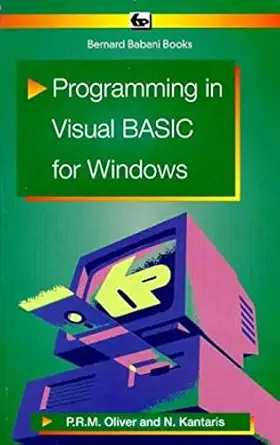 programming in visual basic for windows 1st edition phil r m oliver ,noel kantaris 0859343464, 978-0859343466