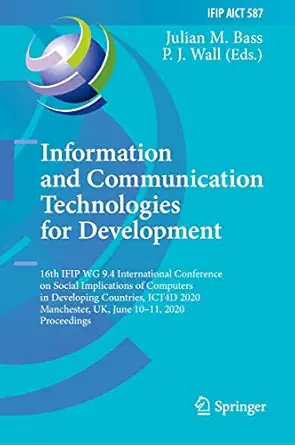 information and communication technologies for development 16th ifip wg 9 4 international conference on