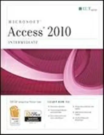 access 2010 intermediate + certblaster + data 1st edition axzo press 1426021496, 978-1426021497