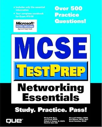 mcse testprep networking essentials 1st edition joe casad ,iii cooper, robert j ,mark d hall ,howard f