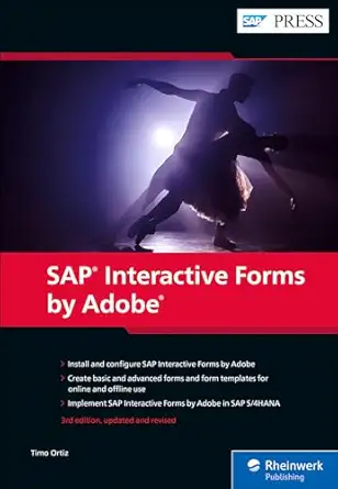 sap interactive forms by adobe 1st edition timo ortiz 1493222422, 978-1493222421