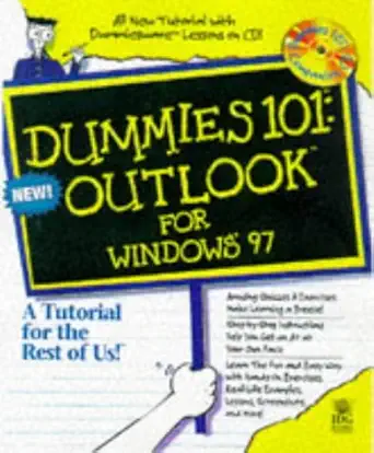 dummies 101 microsoft outlook 97 for windows 1st edition kathy ivens ,thomas e barich 0764501658,