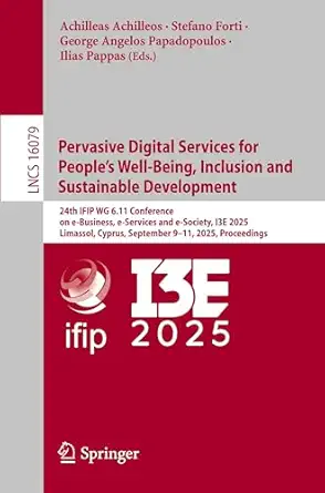 pervasive digital services for peoplea s well being inclusion and sustainable development 1st edition