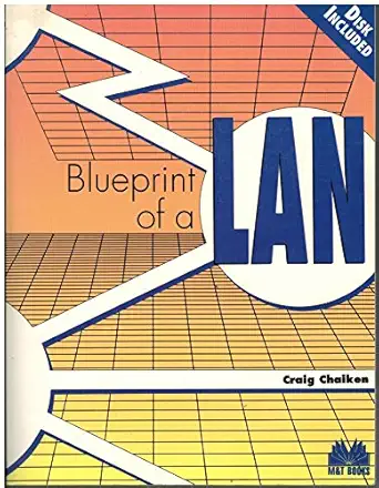 blueprint of a lan mc dos 1st edition craig chaiken 1558510664, 978-1558510661