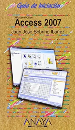 access 2007 1st edition juan josa c sobrino iba a ez 8441521425, 978-8441521421