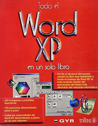 todo el word xp en un solo libro/ word xp all in one book 1st edition gyr 9682469791, 978-9682469794
