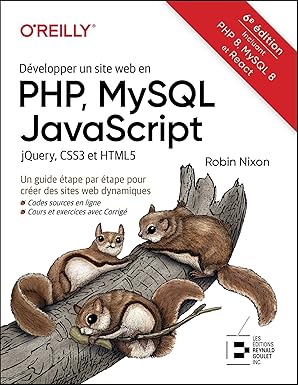 davelopper un site web en php mysql javascript jquery css3 et html5 un guide atape par atape pour craer des