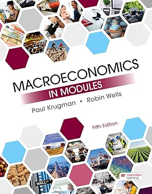 macroeconomics in modules 1st edition paul krugman ,robin wells 1319245366, 978-1319245368