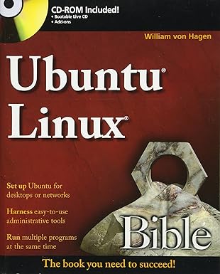 ubuntu linux bible 1st edition william von hagen 0470038993, 978-0470038994