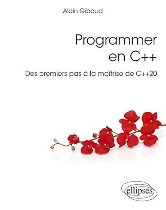 programmer en c++ des premiers pas a la maatrise de c++20 1st edition alain gibaud ,paul de laboulaye