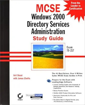 mcse windows 2000 directory services administration study guide 1st edition anil desai ,james chellis