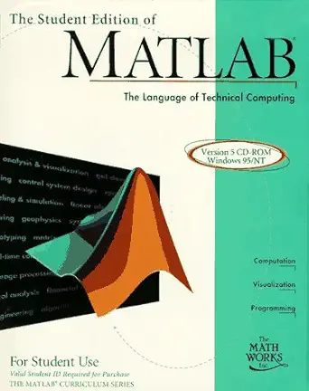 the   of matlab version 5 cd rom windows 95/nt the language of technical computing 1st edition mathworks