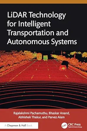 lidar technology for intelligent transportation and autonomous systems 1st edition rajalakshmi pachamuthu