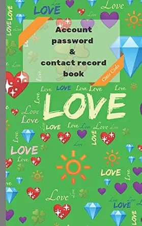 account password and contact record book 1st edition cinia cada ,cici pass 1695107713, 978-1695107717