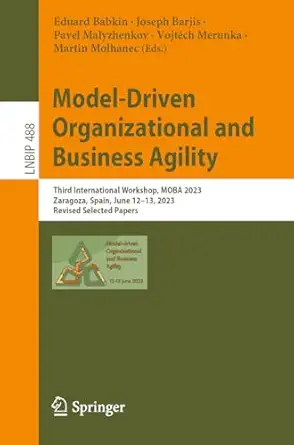 model driven organizational and business agility third international workshop moba 2023 zaragoza spain june