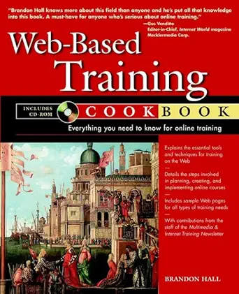 web based training cookbook 1st edition brandon hall 0471180211, 978-0471180210
