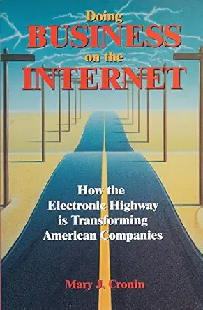 doing business on the internet how the electronic highway is transforming american companies 1st edition mary