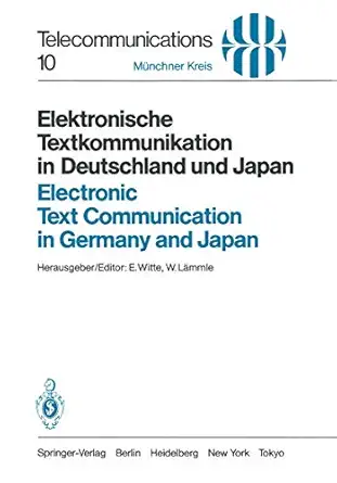 elektronische textkommunikation in deutschland und japan / electronic text communication in germany and japan