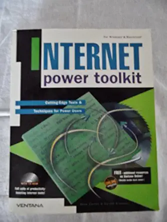 tcp/ip power toolkit advanced tools and techniques for internet developers 1st edition sy burspeis