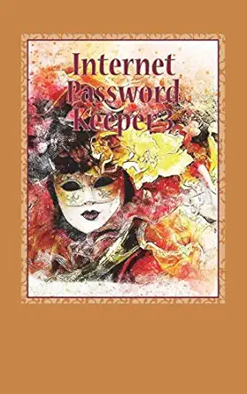 internet password keeper 3 small internet password organizer diary journal notebook size 5x8 inches 1st
