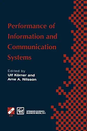 performance of information and communication systems ifip tc6 / wg6 3 seventh international conference on