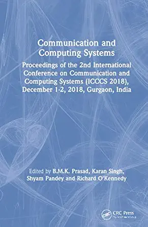 communication and computing systems proceedings of the 2nd international conference on communication and