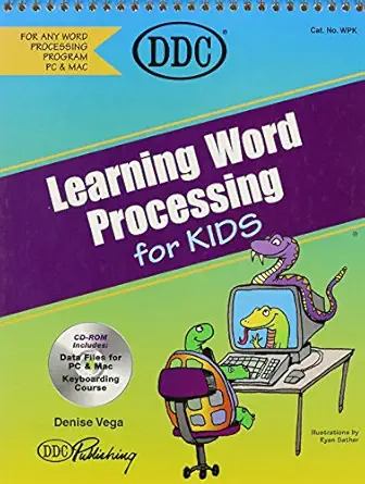 word processing for kids 1st edition denise vega ,ryan sather 1562437518, 978-1562437510