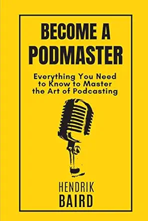 become a podmaster 1st edition hendrik baird 0639767885, 978-0639767888