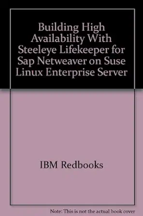 building high availability with steeleye lifekeeper for sap netweaver on suse linux enterprise server 1st