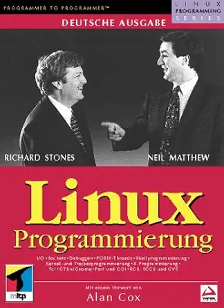 linux programmierung 1st edition richard stones 3826605691, 978-3826605697