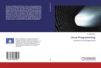 linux programming essentials of linux programming 1st edition c shoba bindu 6139881269, 978-6139881260