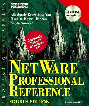 netware professional reference/book and cd 1st edition karanjit siyan 1562054287, 978-1562054281
