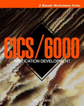 cics/6000 application development 1st edition neil kolban 0070360235, 978-0070360235