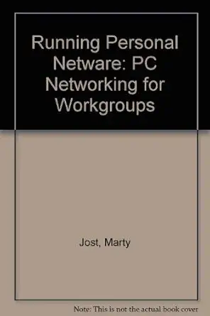 running novells personal netware pc networking for workgroups 1st edition marty jost ,lee purcell 0201626357,