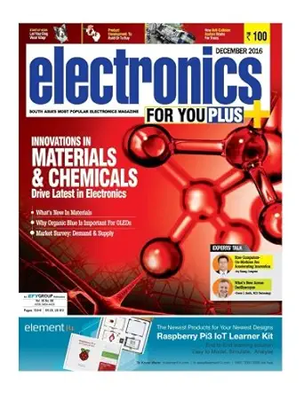 electronics for you december 2016 december 2016 1st edition efy enterprises pvt ltd 1540691985, 978-1540691989