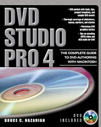 dvd studio pro 4 the complete guide to dvd authoring with macintosh 1st edition bruce nazarian 0071470158,